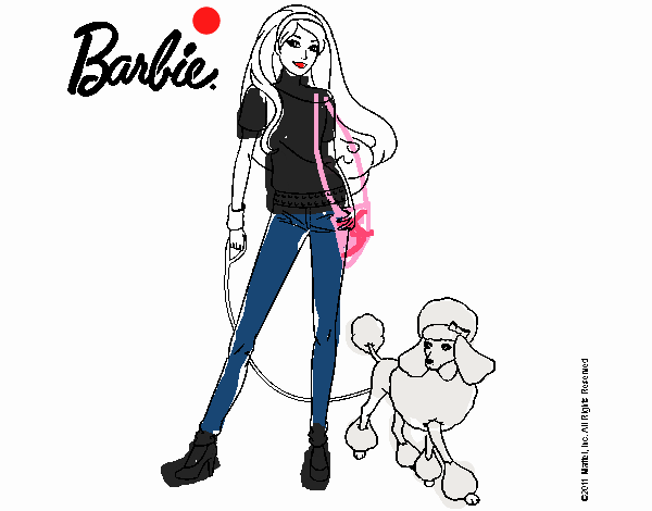 Barbie con look moderno