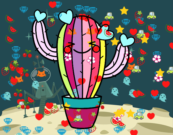 Cactus corazón