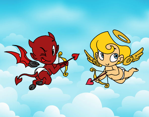 Diablo y cupido