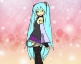 Hatsune Miku vocaloid