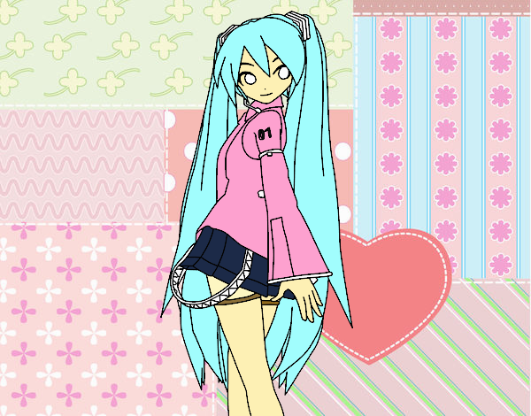 Hatsune Miku vocaloid