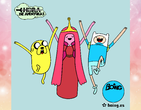 Jake, Princesa Chicle y Finn