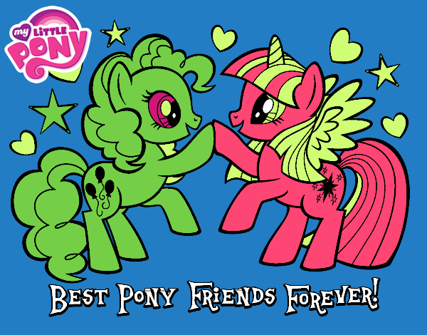 Mejores Pony Amigas para siempre