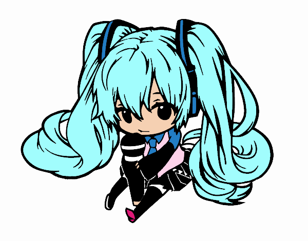 Miku Chibi vocaloid