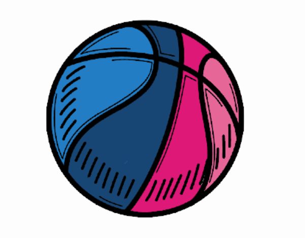 Cómo dibujar una pelota de baloncesto 
