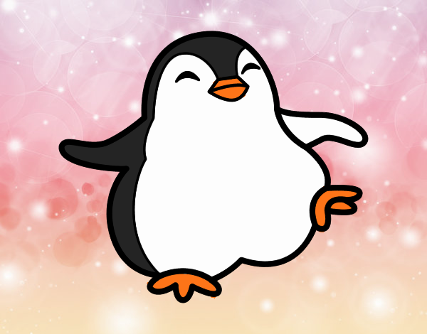 Pingüino bailando