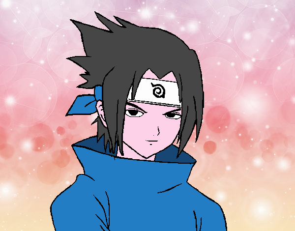 Sasuke enfadado