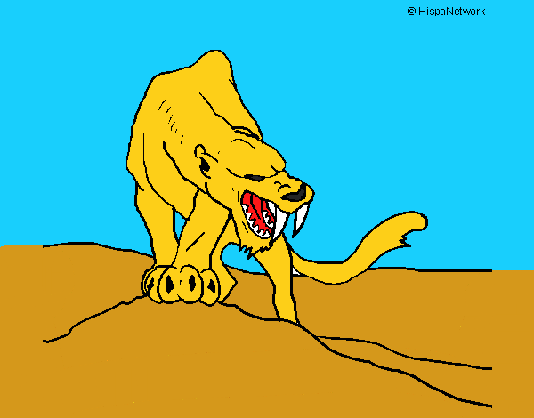 Tigre dientes de sable