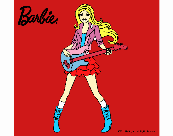 Barbie guitarrista