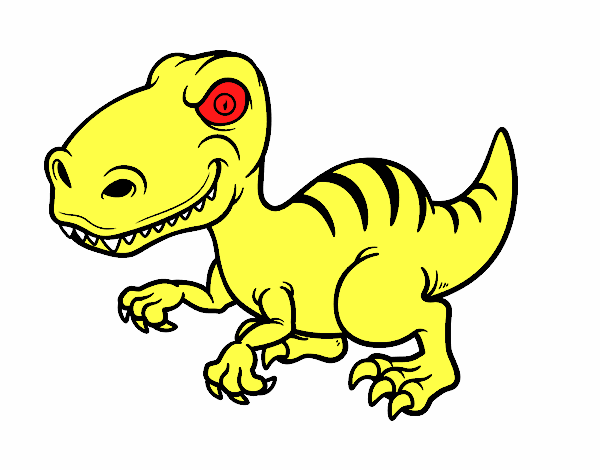 Dinosaurio velociraptor