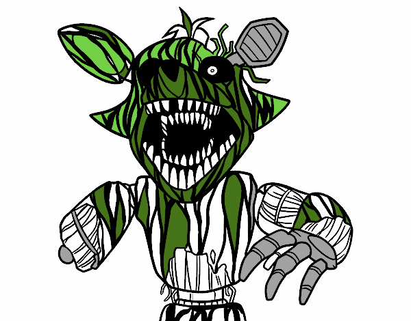 Foxy terrorífico de Five Nights at Freddy's