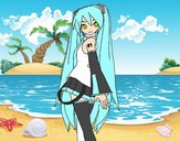 Hatsune Miku vocaloid