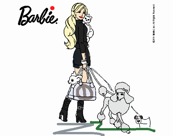 Barbie elegante