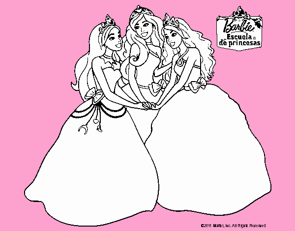 Barbie y sus amigas princesas