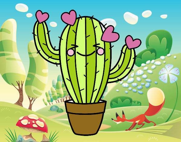 Cactus corazón