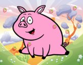 Cerdito de granja