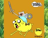 Jake y Finn al ataque