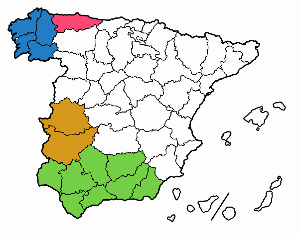 MAPA DE ESPAÑA