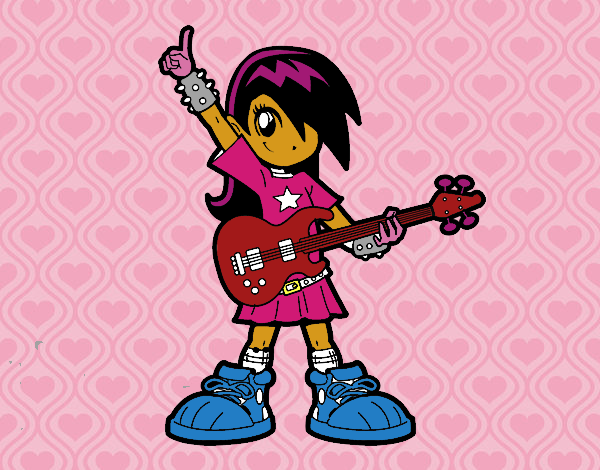 Niña rockera