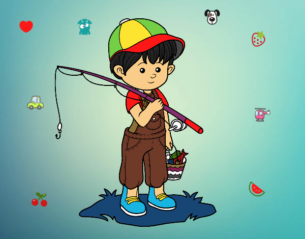 Niño pescador