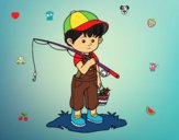 Niño pescador