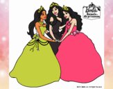 Barbie y sus amigas princesas