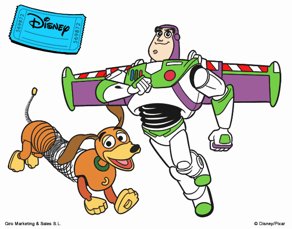 Buzz best sale lightyear pintado