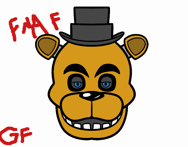 Cara de Freddy de Five Nights at Freddy's