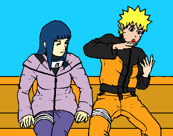 Hinata y Naruto