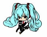 Miku Chibi vocaloid