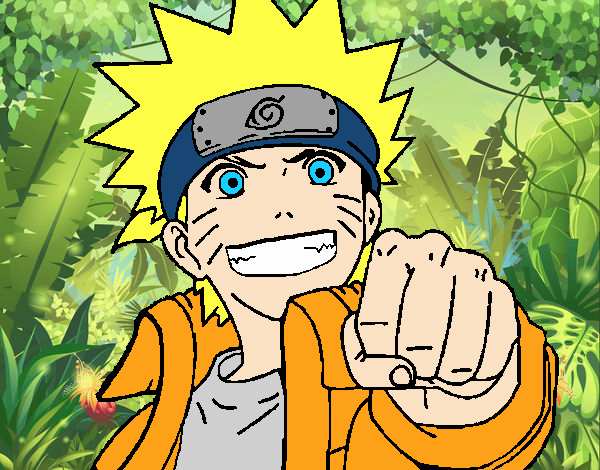 Naruto alegre