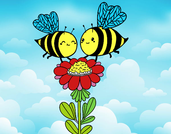 mi amistad de una abeja