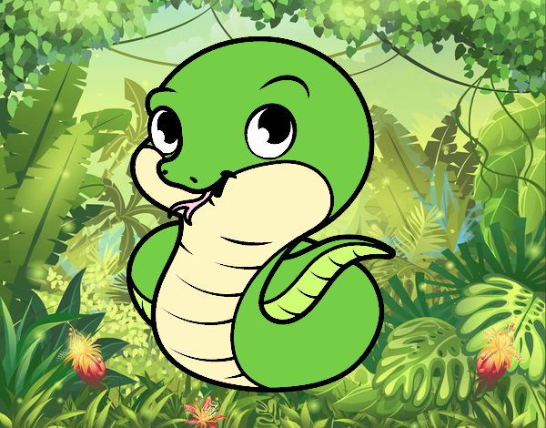 serpiente bebe