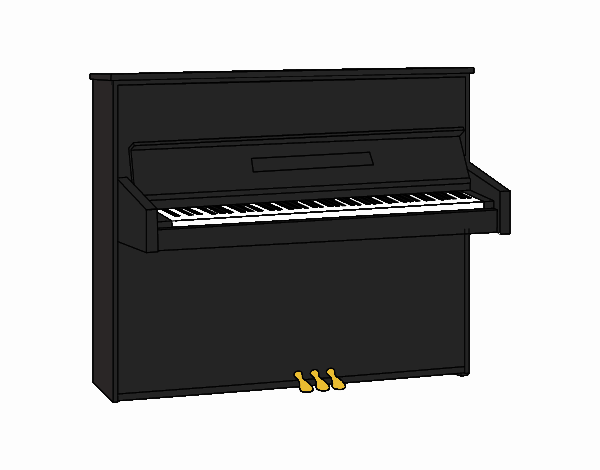 Un piano de pared