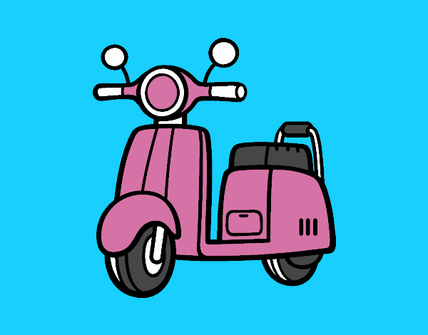 Una vespa