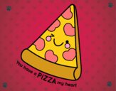 You have a pizza my heart