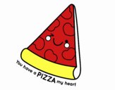 You have a pizza my heart