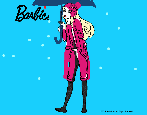 Barbie con look casual