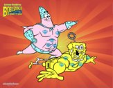 Bob Esponja - Sr Súper Dúper y burbuja invencible