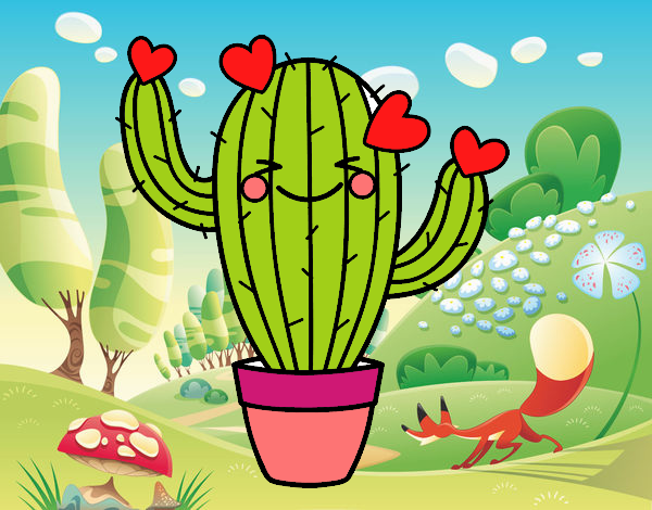 Cactus corazón