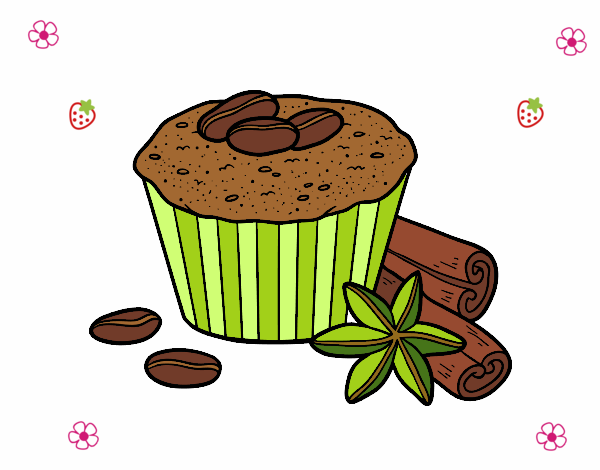 Cupcake de café