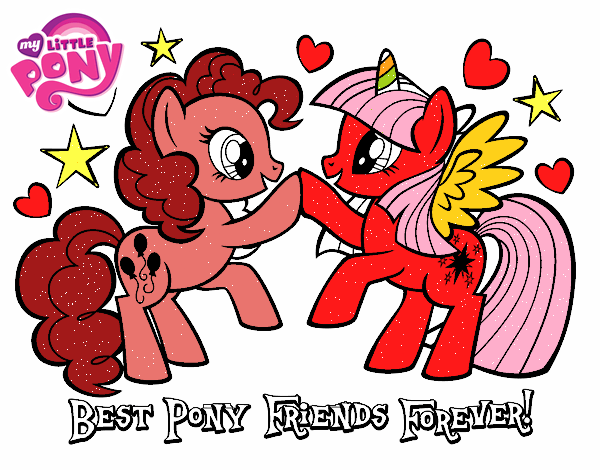 Mejores Pony Amigas para siempre