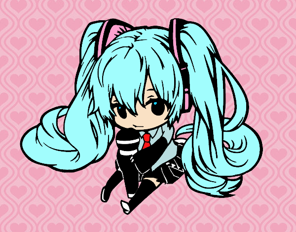 Miku Chibi vocaloid