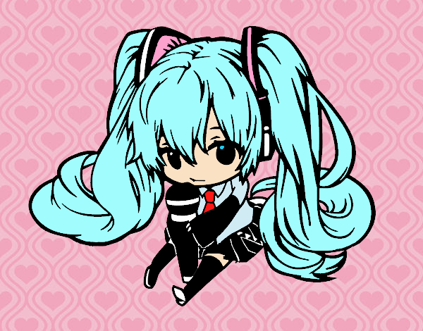 Miku Chibi vocaloid