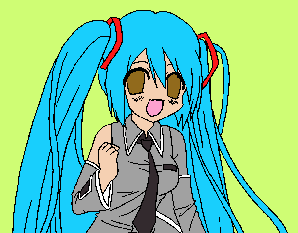 Miku Hatsune vocaloid