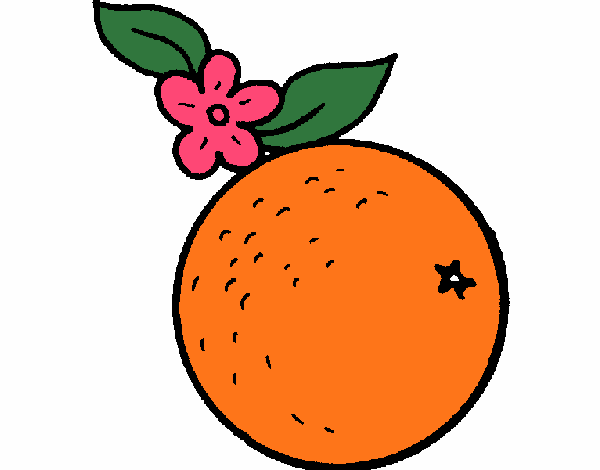 me gusta la naranja