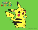 Pikachu de espaldas