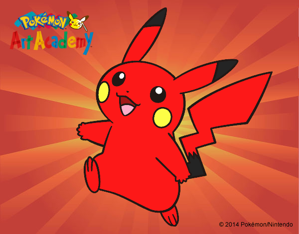 Pikachu en Pokémon Art Academy