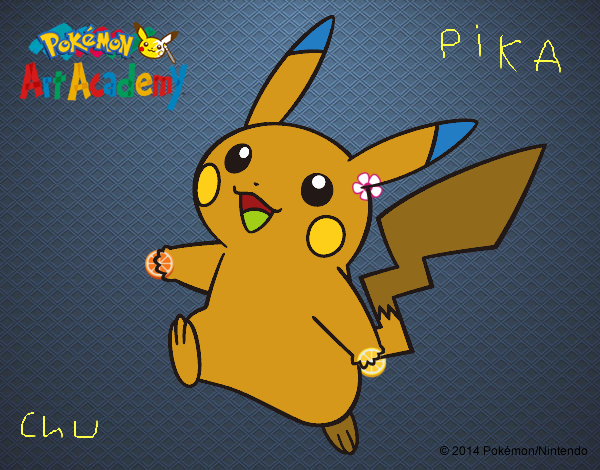 Pikachu en Pokémon Art Academy