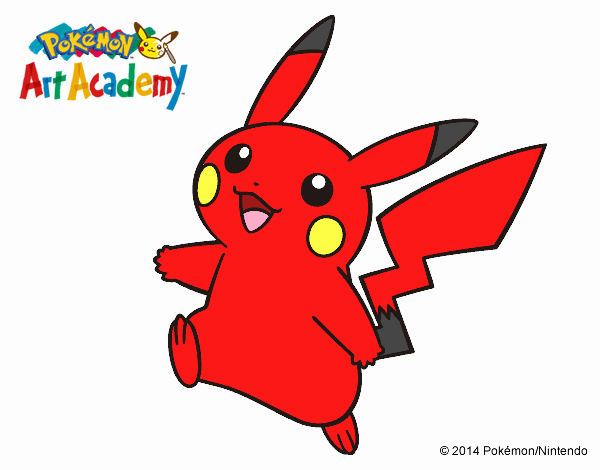 Pikachu en Pokémon Art Academy